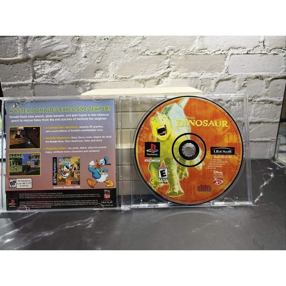 Sony PS 1 Lot CIB Spyro/Bob The Builder/Test Drive Off Road/Dinosaur All Clean
